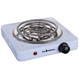Плита одноконфорочная электрическая кухонная SeaBreeze SB-062W настольная переносная спиральная