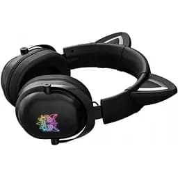 Бездротові навушники Onikuma B100 (B20) Bluetooth Gaming Cat with LED повнорозмірні - мініатюра 8