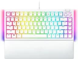 Клавіатура Razer BlackWidow V4 75% Mechanical Orange Switch USB White (RZ03-05001700-R3M1)