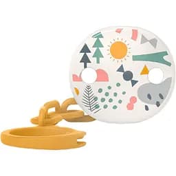 Кліпса для пустушки Suavinex A walk in the park жовта (308233)