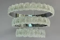 Led люстра кільця Linisoln 1533-50*40*30 CH - мініатюра 2