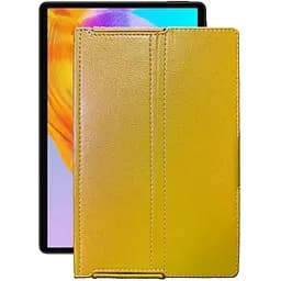 Чохол StatusCASE з екошкіри для планшету Teclast M40 SE Жовтий