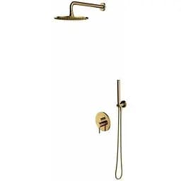 Душова система прихованого монтажу Omnires Y gold SYSY19GL, Золотий