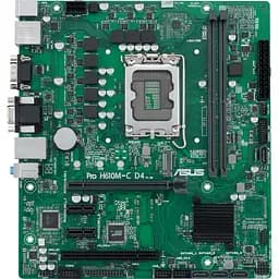 Материнська плата ASUS PRO H610M-C D4-CSM (PRO H610M-C D4-CSM) (Socket 1700, Intel H610, Micro-ATX)