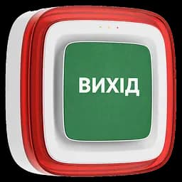 Бездротовий світлозвуковий адресний пожежний сповіщувач Ajax EN54 FireProtect (Sounder/VAD) ВИХІД White