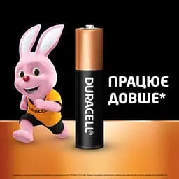 Батарейка Duracell AAA лужні 12 шт. в упаковці (5000394109254 / 81545432) - мініатюра 3