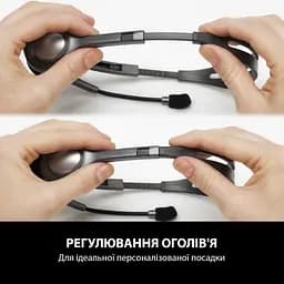 Навушники Logitech H111 Stereo Headset with 1*4pin jack (981-000593) - мініатюра 7