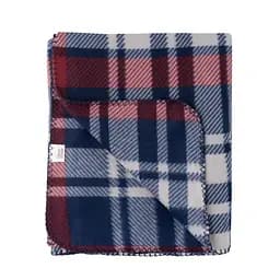 Плед Ardesto Fleece 130x160 см клітинка синьо-бордовий (ART0719PB) - мініатюра 4
