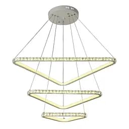 Люстра LED Levistella 801L7071+3 WH, 120W, 4000K, білий, сучасний стиль для вітальні