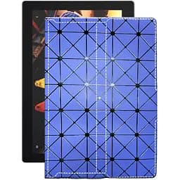 Чехол StatusCASE из экокожи для планшета Lenovo Tab 3 Plus X70L Синий ромб