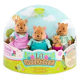 Набір фігурок Lil Woodzeez Сім'я Білок (6008Z) - мініатюра 6