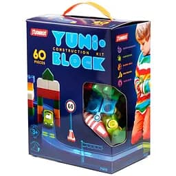 Конструктор детский Юніка YUNI-BLOK 60 коробка 71412 