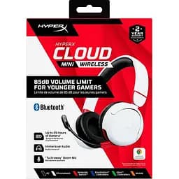 Навушники ігрові HyperX Cloud Mini Wireless White 7G8F2AA [126461] - мініатюра 9