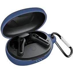 Чохол-накладка DK Silicone Candy Friendly із карабіном для Anker SoundCore Life P2 Mini (dark blue)