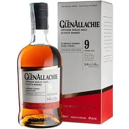 Віскі GlenAllachie 9yo Oloroso Sherry Cask Finish 48% 0.7 л в подарунковій коробці