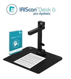 Сканер A3 Canon IRIScan Desk 6 Pro Dyslexic 21MP 60ст/хв MP3 WAV MIC USB Dyslexic книжковий чорний