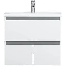 Тумба з раковиною AM.PM X-Joy підвісна 65 білий глянець M85-FHX0653-WC0653WG38 Білий