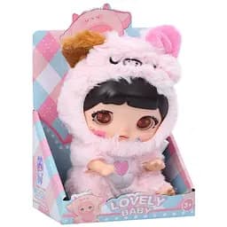 Детская мягкая игрушка-брелок Lovely Baby Bambi 6053a(Pink)