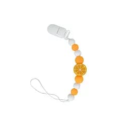 Силиконовая цепочка для пустышки "Апельсин" MGZ-0523-2 длина 24 см