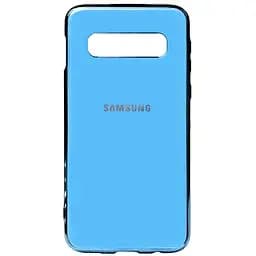 Чохол-накладка Toto Electroplate TPU Case Samsung Galaxy S10+ Blue