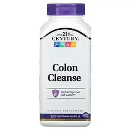 Натуральна добавка 21st Century Colon Cleanse, 120 вегакапсул