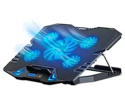 Охолоджувальна підставка для ноутбука 15.6 дюйма Ice Coorel K-5 Led Blue 5xfans - мініатюра 2
