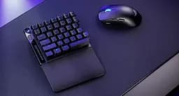 Клавіатура ASUS ROG Falcata Split 83key Magnetic Switch USB-A/WL/BT EN RGB Black (90MP043H-BKUA20) - мініатюра 11