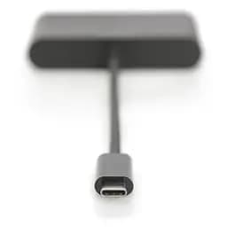 Перехідник USB-C to HDMA 2xUSB Digitus (DA-70855) - мініатюра 3