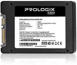 Накопичувач SSD ProLogix Sata 2.5 240GB S320 TLC 250 256 (PRO240GS320) - мініатюра 2