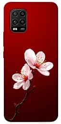 Чехол itsPrint Sakura red для Xiaomi Mi 10 Lite
