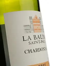 Вино Domaine De La Baume Saint Paul Chardonnay Alcogol free біле солодке 0.75 л - мініатюра 3