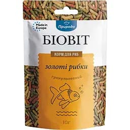 Корм для риб Природа Біовіт Золоті рибки 10 г (PR240467)