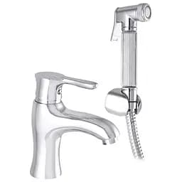 Смеситель для умывальника Zerix Z1211 ZX0455 Хром