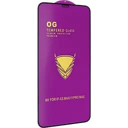 Защитное стекло DK OG Full Glue для Apple iPhone XS Max/11 Pro Max black