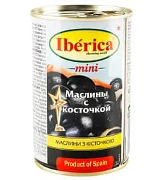 Маслини Iberica міні з кісточками 300 г - мініатюра 2