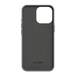 Силиконовый чехол для Apple iPhone 15 Pro, ICON2 Case, серый, противоударный, панель, защита всего корпуса, матовая поверхность Soft Touch, выступает над дисплеем, совместим с защитными стеклами и пленками, с микрофиброй, ArmorStandart (ARM70521) - мініатюра 2