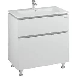 Тумба підлогова Sanwerk Амата 81 Білий з умивальником Падова (MV0000807) Білий