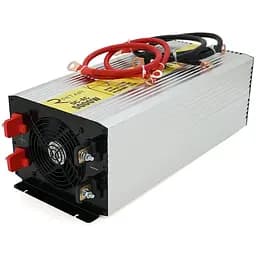 Інвертор напруги Ritar RSC-5000, 12V/220V, 5000W з правильною синусоїдою, 2xShuko, 1xUSB, клемні дроти, клемні колодки, BOX, Q2 - мініатюра 2