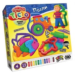 Набір творчості Тісто для ліпки Master Do Пазли, укр/рос, Danko Toys