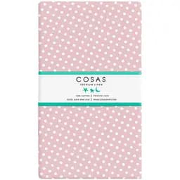 Набір простирадл на резинці Cosas B&R Dots 60х120х12 см (SetSheet_DropBeige_DropPink_120x60) - мініатюра 2