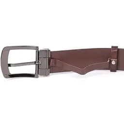 Ремінь Crocodile Leather чоловічий  3,7х115 см acs0029608 - мініатюра 6