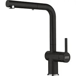 Змішувач для кухні Franke Active L Pull Out з витяжним виливом (115.0653.384) Онікс