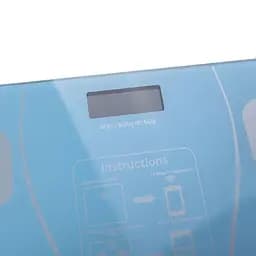 Фітнес-ваги з підтримкою Bluetooth із загартованого скла, блакитний Sokany SK-19019BL - мініатюра 9