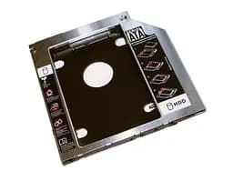 HQ-Tech HQ-HC09SA/BP 9.5мм під 2.5" SSD/HDD Sata замість приводу Aluminium