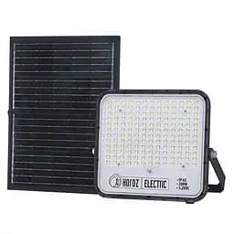 Прожектор світлодіодний Horoz Electric Tiger Pro-300 300W із сонячною панеллю 6400K чорний