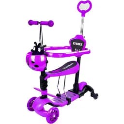 Самокат iTrike JR 3-101-V 5 в 1 фіолетовий