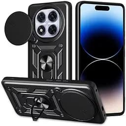 Чохол Ummi Camshield Serge Ring для Xiaomi Redmi Note 14 Pro 5G / Poco X7 Чорний