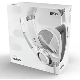 Бездротові ігрові навушники Sennheiser Epos H6Pro Open (1000971) білі - мініатюра 6