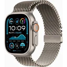 Смарт-часы с GPS+Cellular 49mm Natural Titanium Case w. N. Titanium Milanese Loop - S (MX4M3)