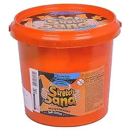 Креативна творчість Danko Toys Stretch Sand STS-01-01U 700 гр Помаранчевий
